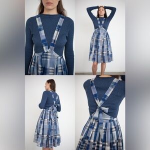 Ulla Johnson Natasha Pinafore Dress 4 Midnight